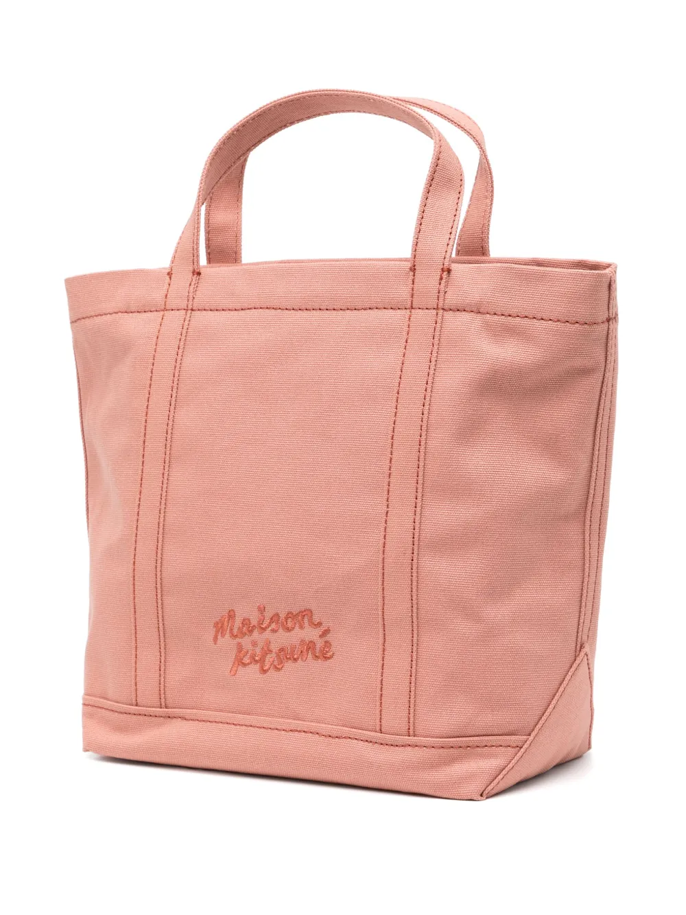 MAISON KITSUNÉ SMALL FOX HEAD TOTE BAG