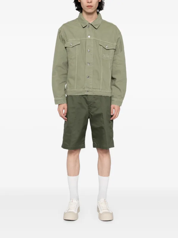 Maison Kitsuné Trucker Jacket | Green | FARFETCH