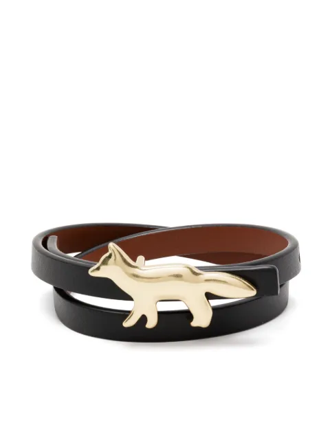 Maison Kitsuné Bracciale in pelle