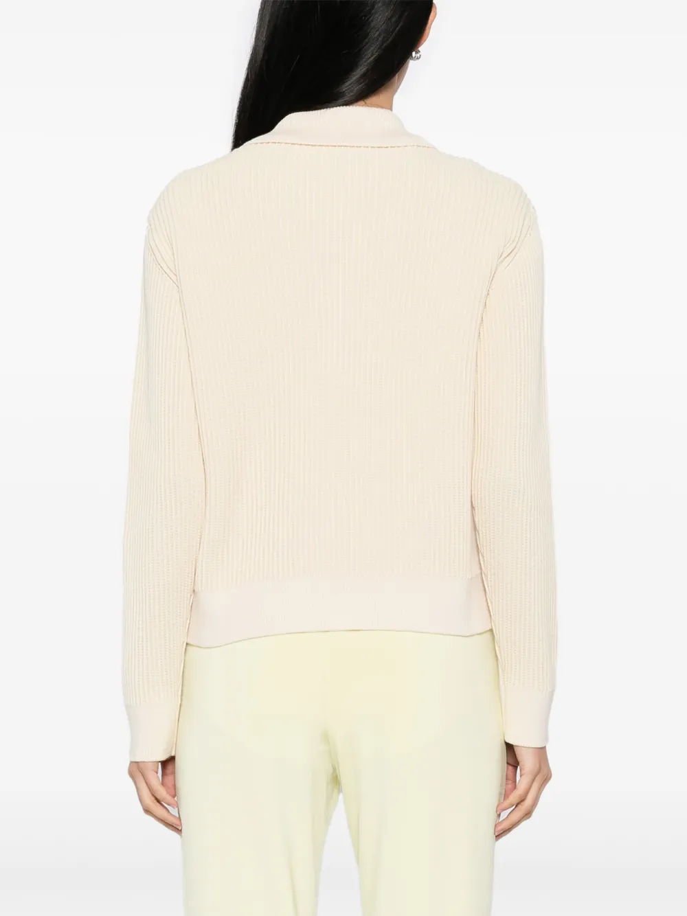 MAISON KITSUNÉ LOGO-PATCH CARDIGAN