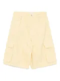Maison Kitsuné work wear denim shorts - Yellow