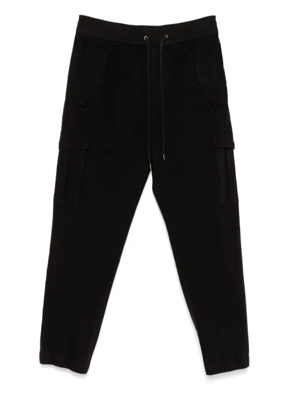 James Perse Terry カーゴパンツ | ブラック | FARFETCH JP