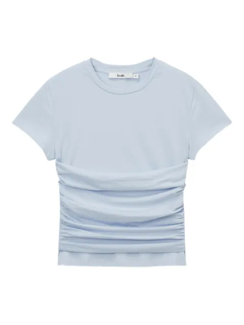 b+ab ruched-detail T-shirt