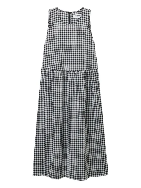 CHOCOOLATE vestido con motivo de cuadros gingham