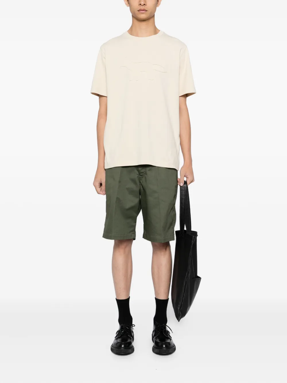 Maison Kitsuné profile fox-patch T-shirt | T-Shirts | Image 2