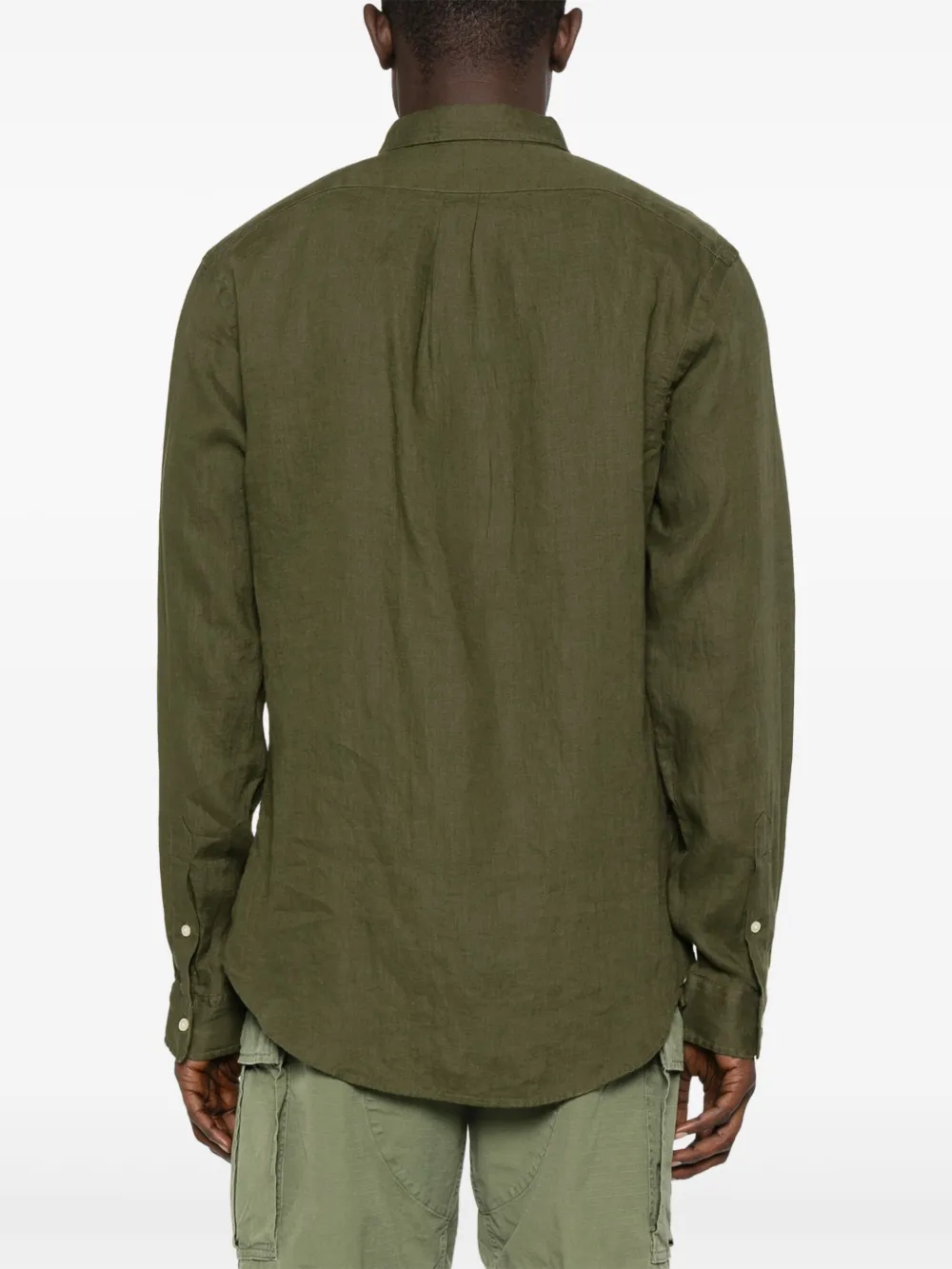 Polo Ralph Lauren Linnen overhemd Groen