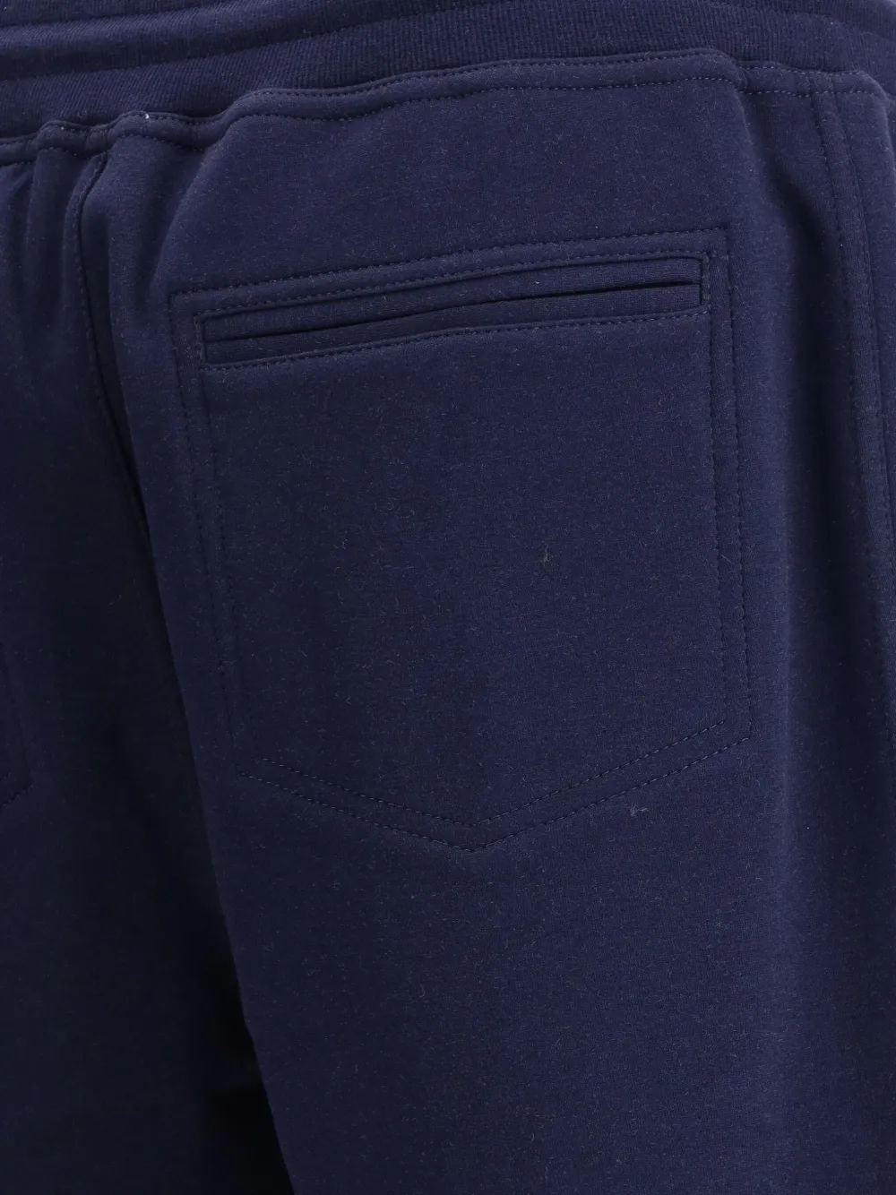 Brunello Cucinelli cashmere-blend track pants - Blauw