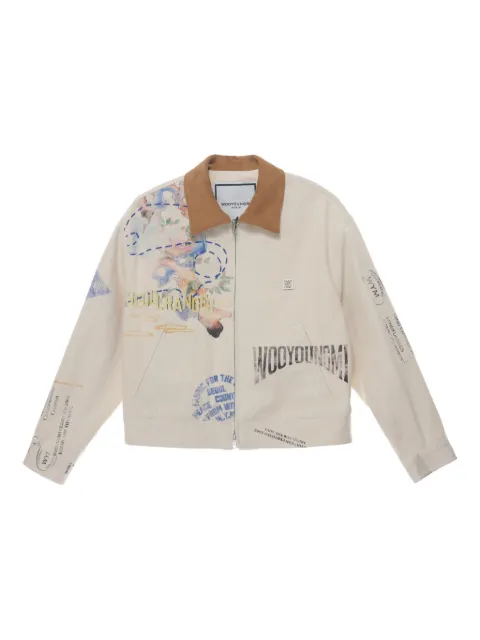 Wooyoungmi all-over printed jacket 