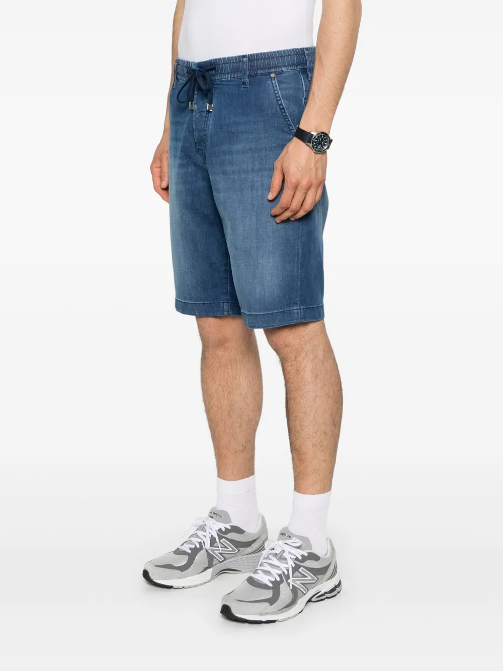 Jacob Cohën Leo shorts Blauw