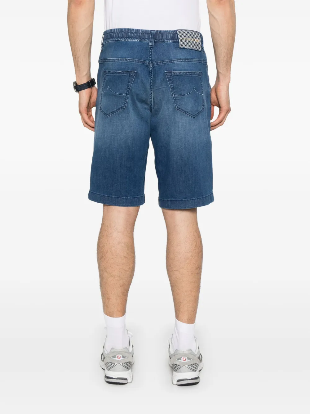 Jacob Cohën Leo shorts Blauw