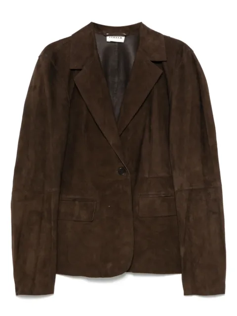 P.A.R.O.S.H. suede blazer