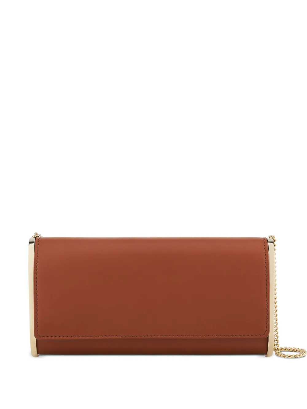 Aquazzura metallic-top leather shoulder bag | Brown | Image 1