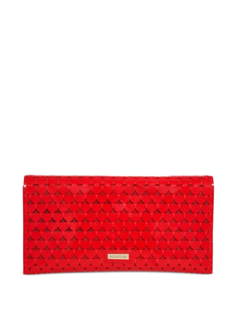 Aquazzura Amourose heart-pattern clutch bag