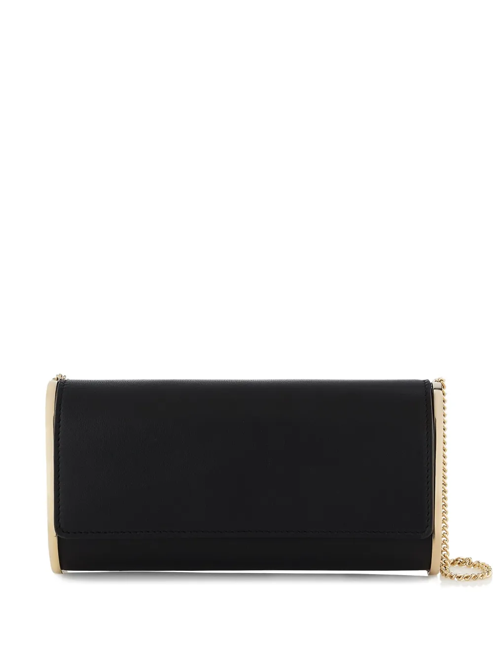 Aquazzura metallic-plaque chain shoulder bag | Black | Image 1