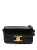 Céline Pre-Owned 2021 Triomphe Leather Claude shoulder bag - Black