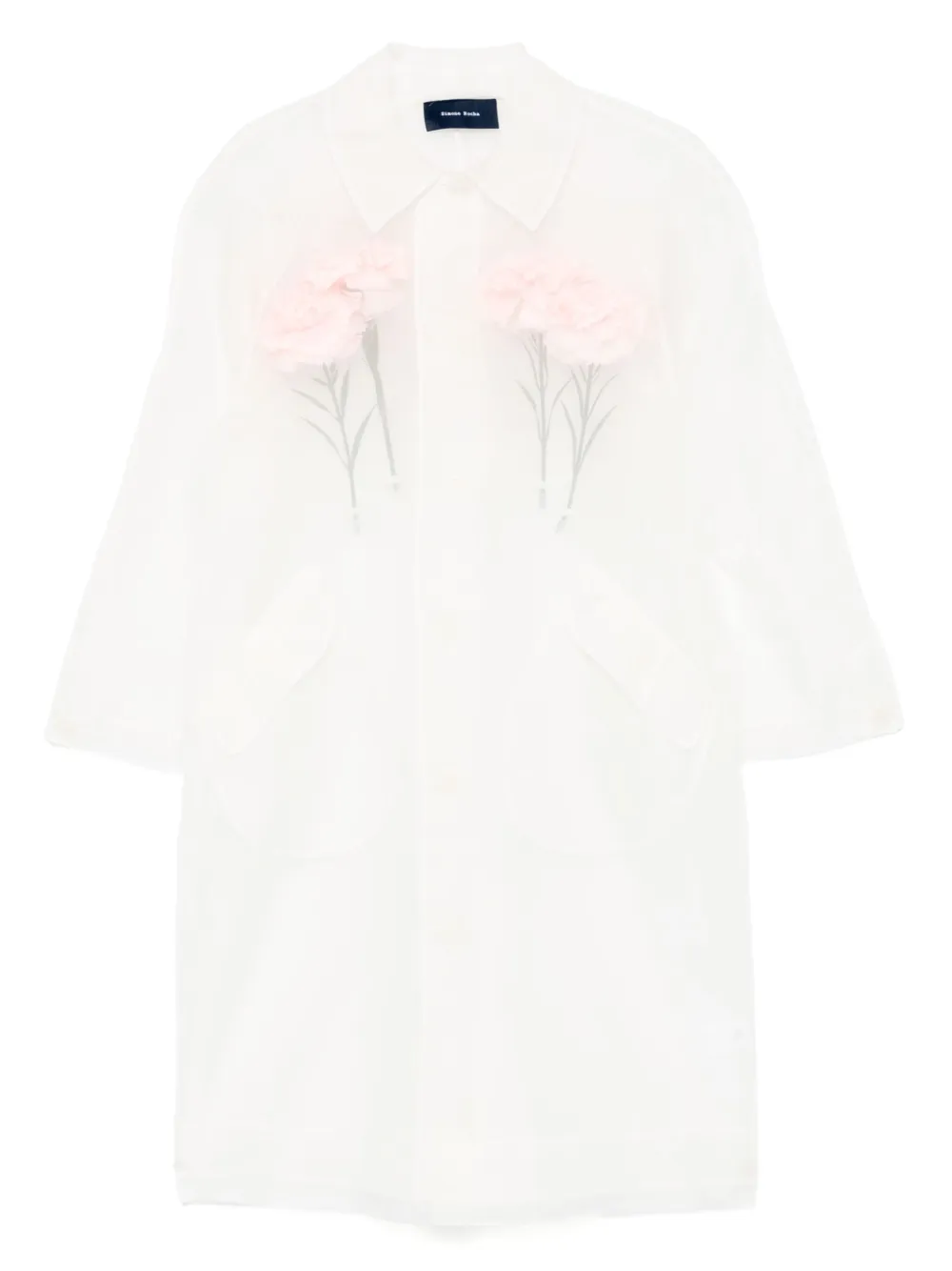 Simone Rocha abrigo estilo clavel | neutro | Image 1