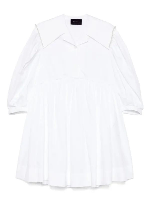 simone rocha mini dress Tulle minidress in pink - Simone Rocha