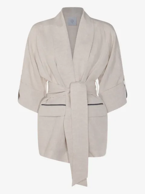 Eleventy belted jacket 