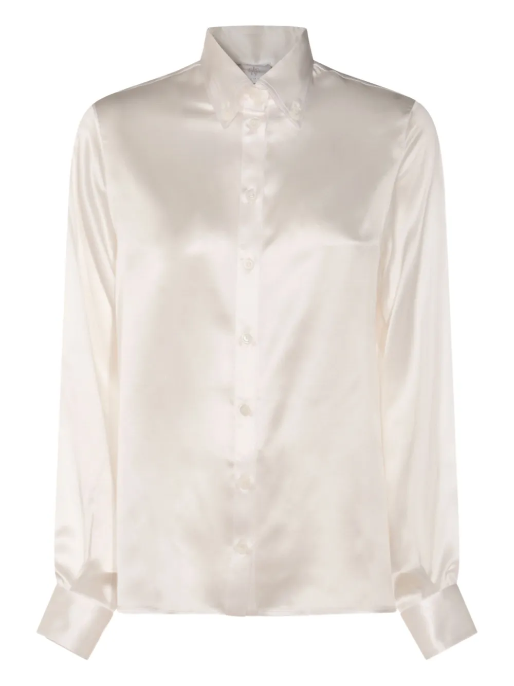 Eleventy camisa de seda | blanco | Image 1