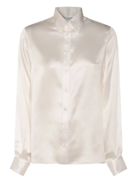 Eleventy camisa de seda