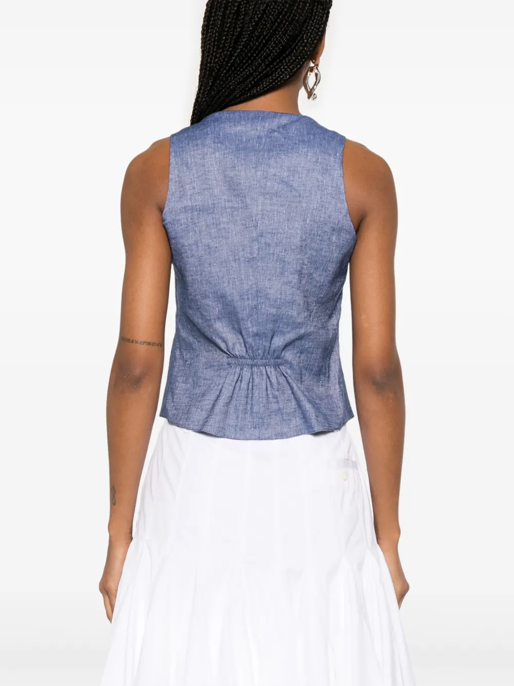 Tagliatore Gaelle gilet Blauw