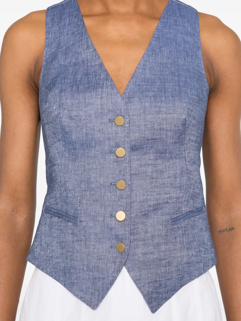 Tagliatore Gaelle gilet Blauw