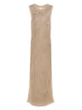 MC2 Saint Barth Eileen maxi dress - Gold