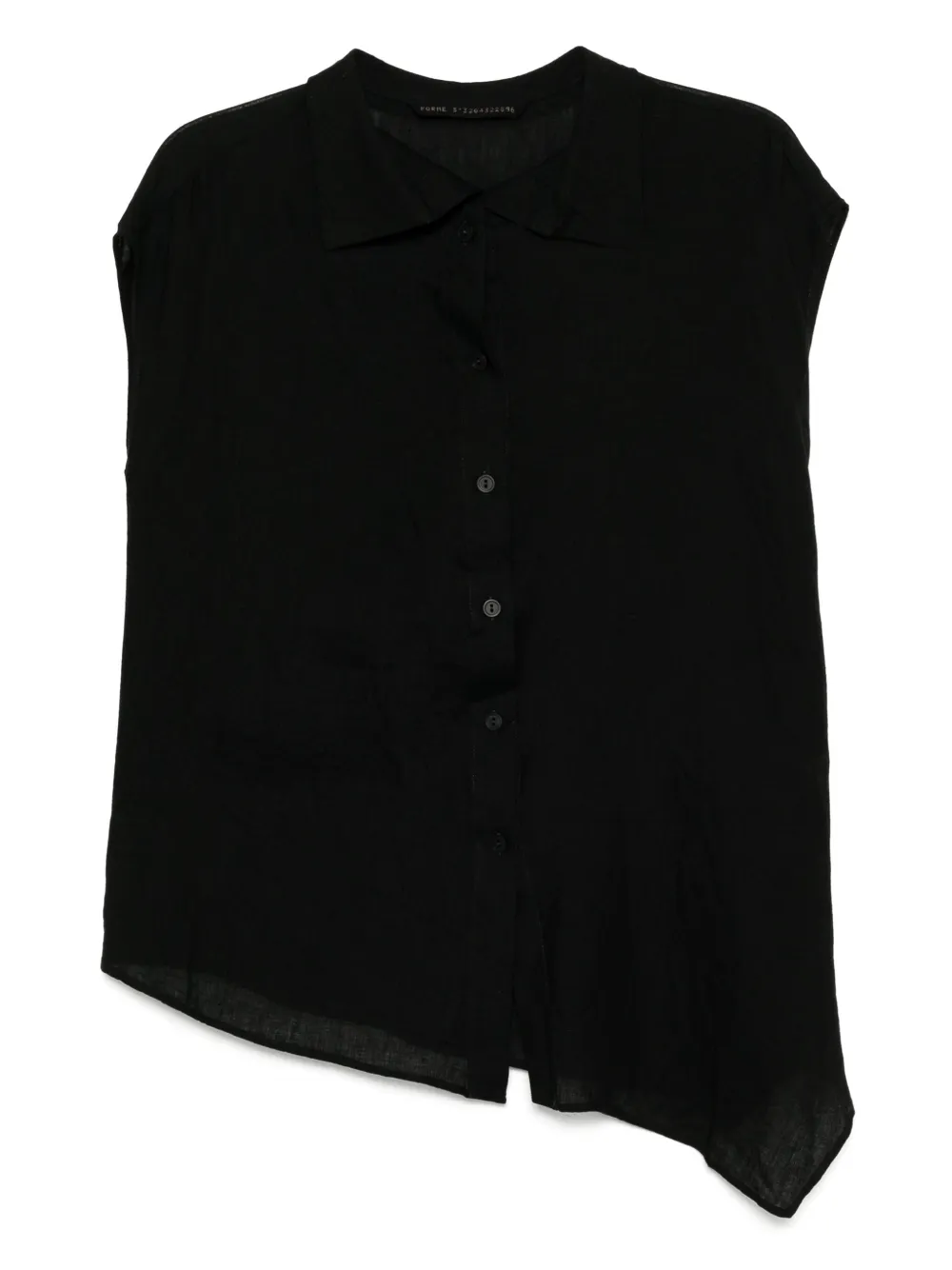 Forme D'expression camisa de lino | negro | Image 1
