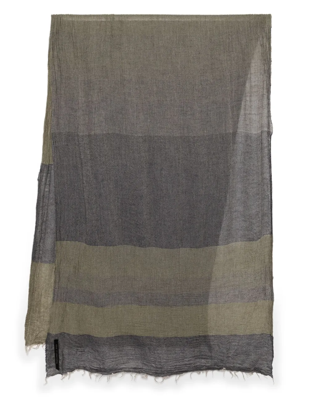 Forme D'expression Musa Striped Scarf In Green