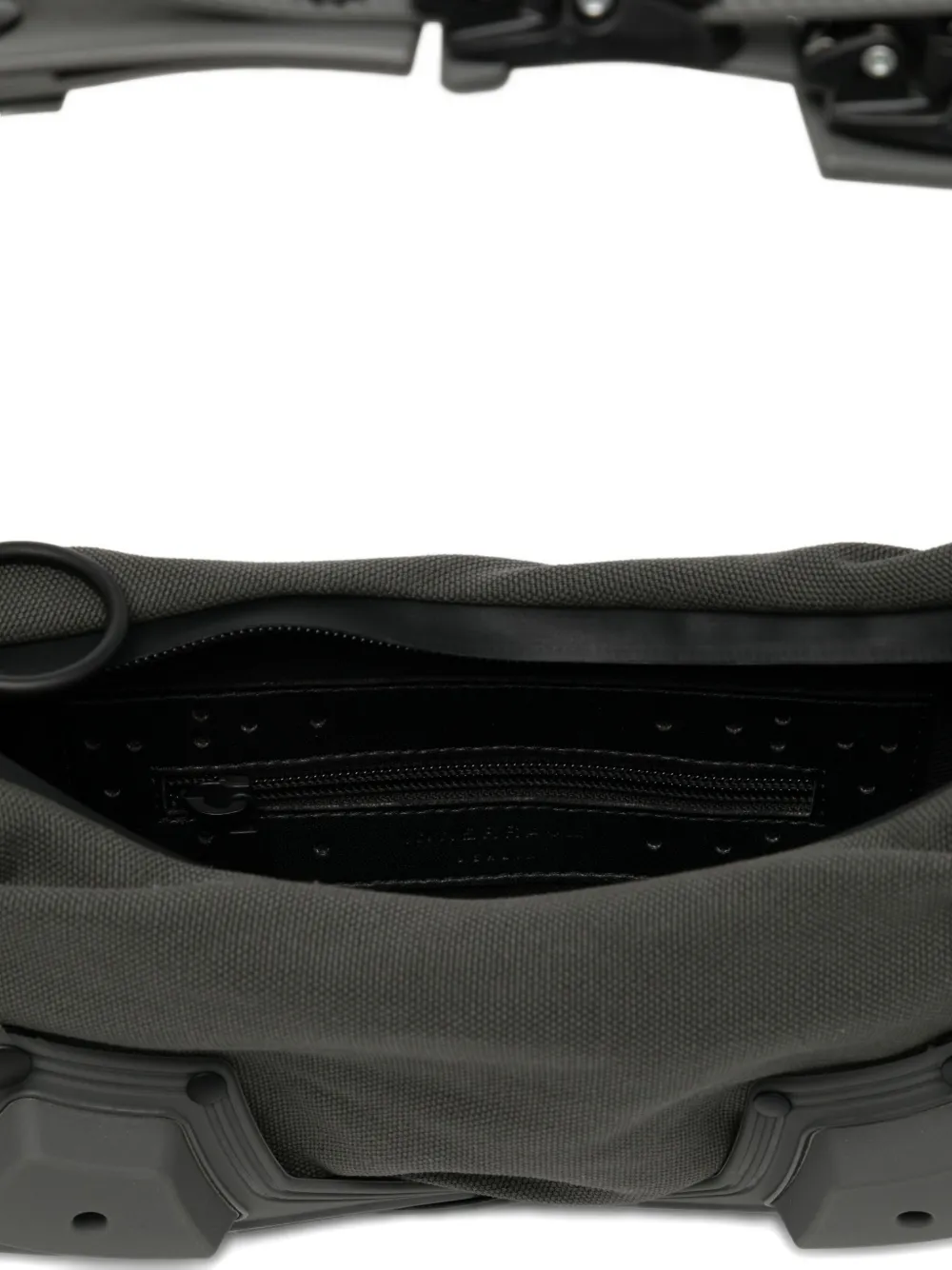 Innerraum Small Object M02 Half Moon Shoulder Bag In Gray