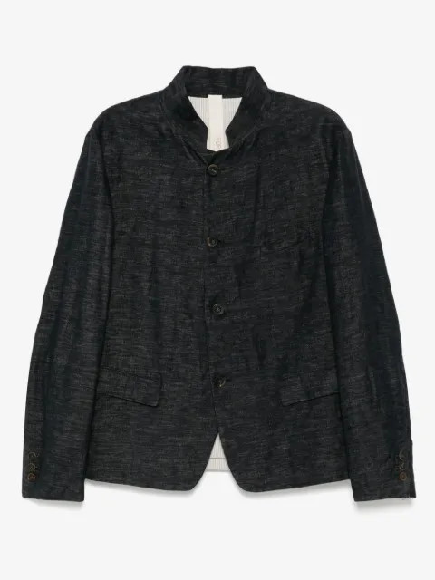 Forme D'expression stand up-collar jacket