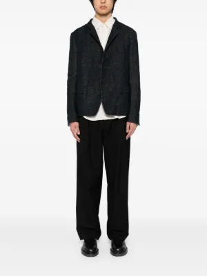 hide-m | FORME D'EXPRESSION Lounge Jacket, smoke wool