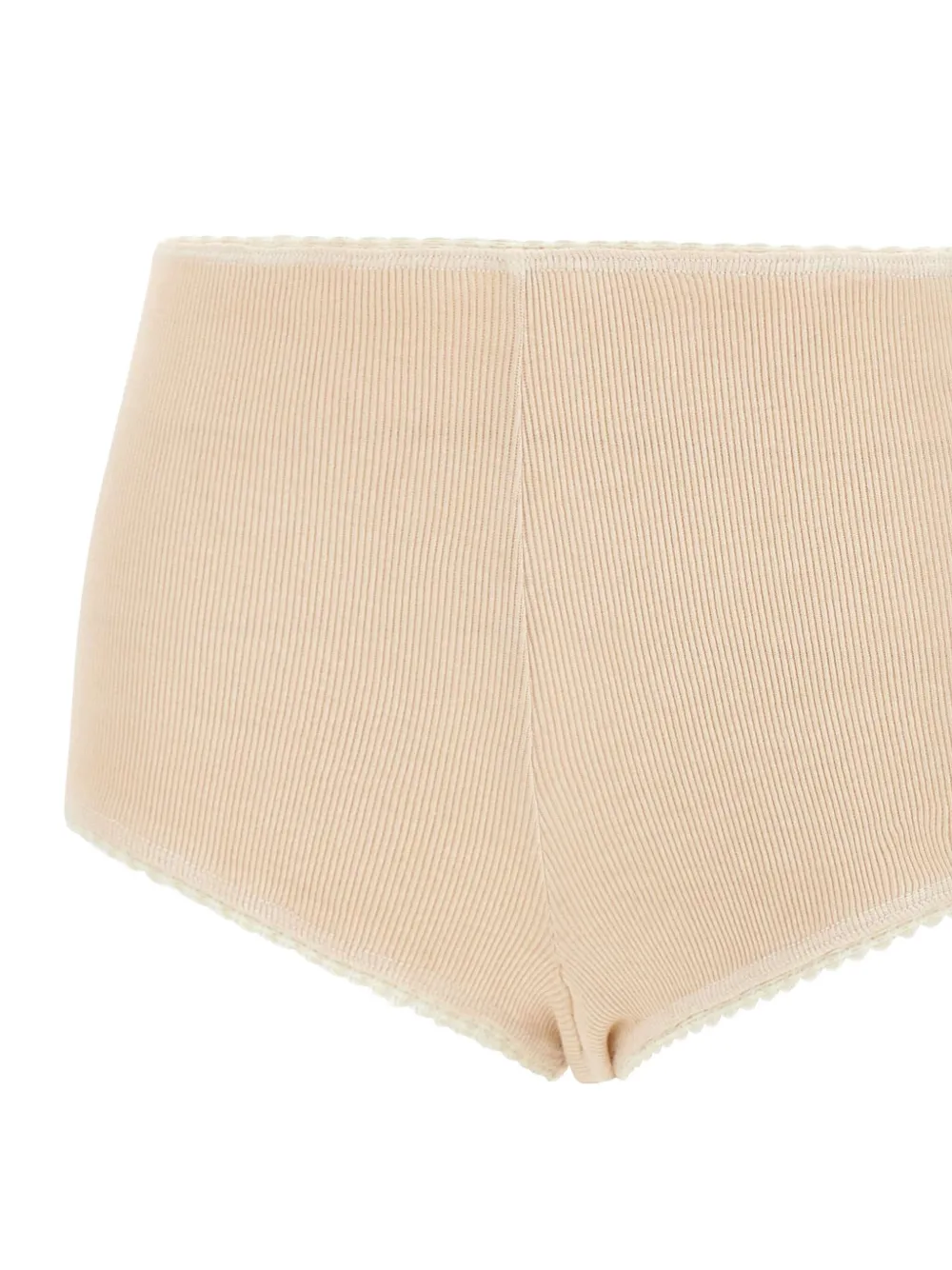 Blumarine Shorts met geborduurd logo Roze