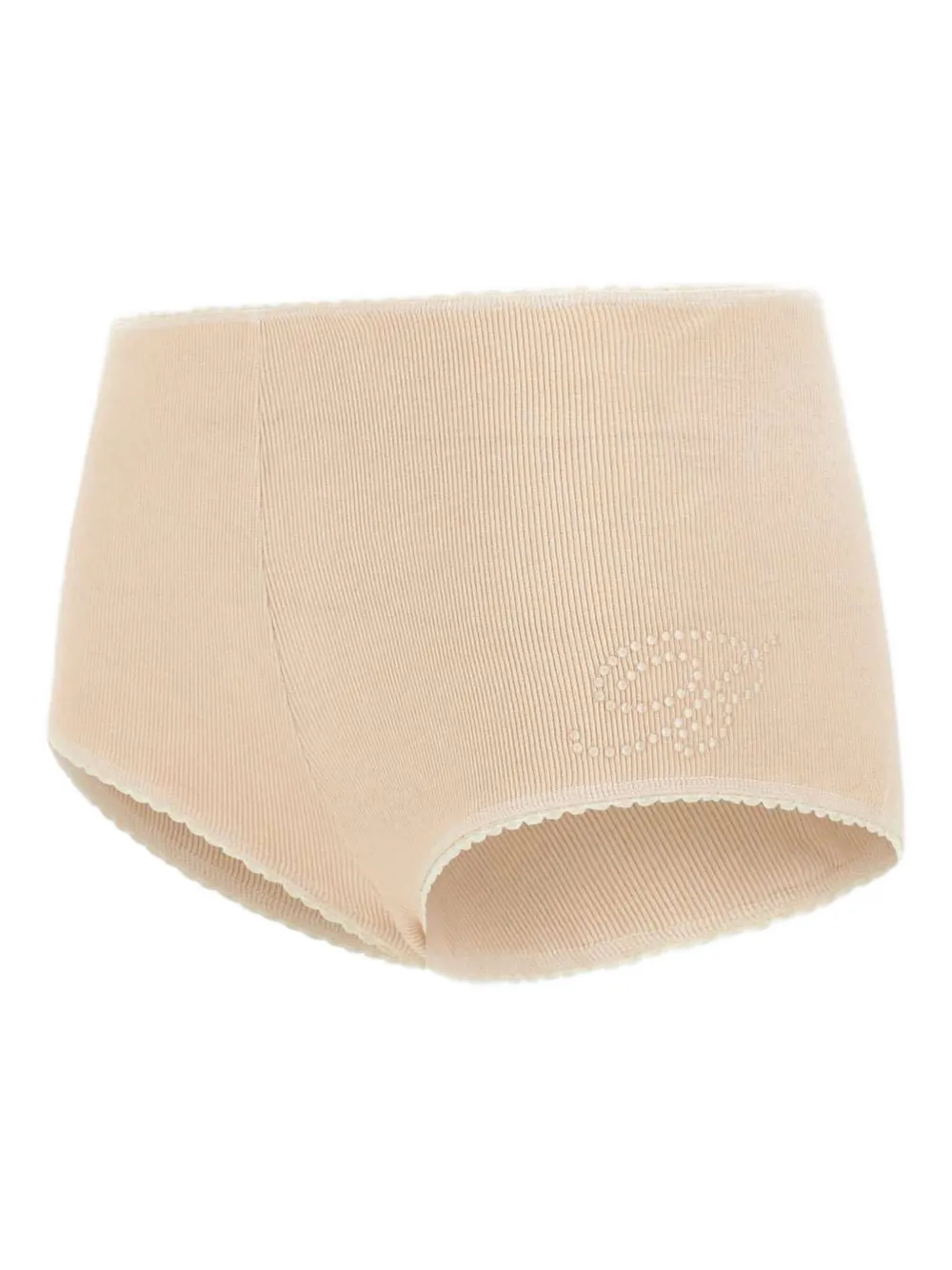 Blumarine Shorts met geborduurd logo Roze