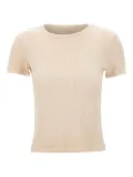 Blumarine crystal-logo T-shirt - Pink