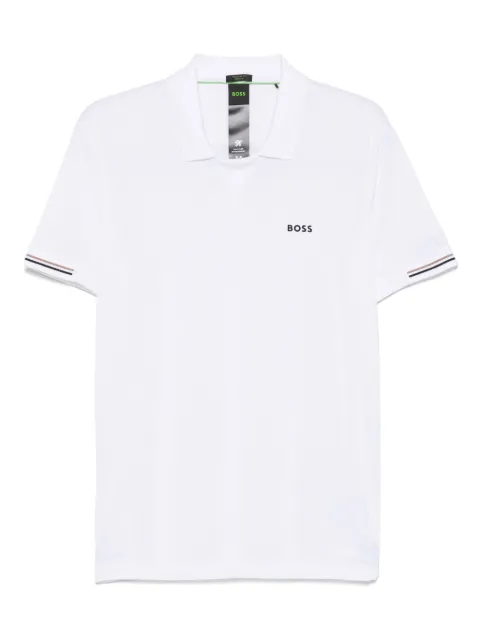BOSS technical-jersey T-shirt