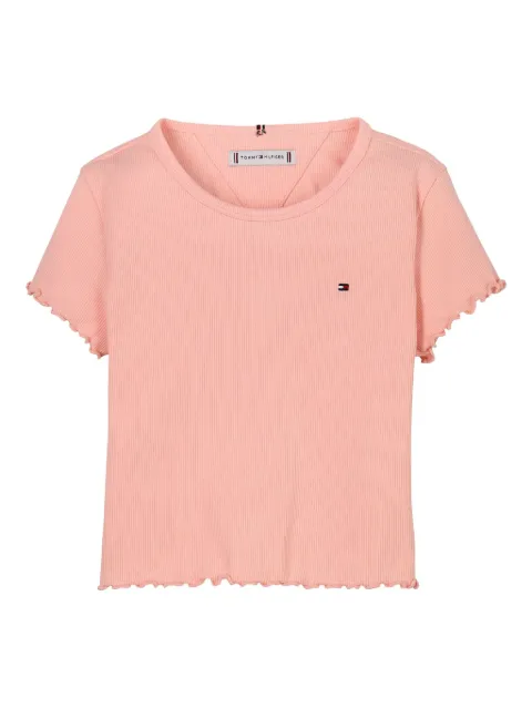 Tommy Hilfiger Junior logo-embroidered T-Shirt