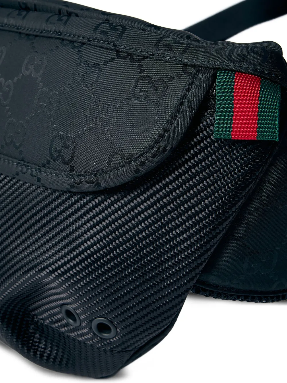 Gucci Nexus grote heuptas met GG-patroon Zwart
