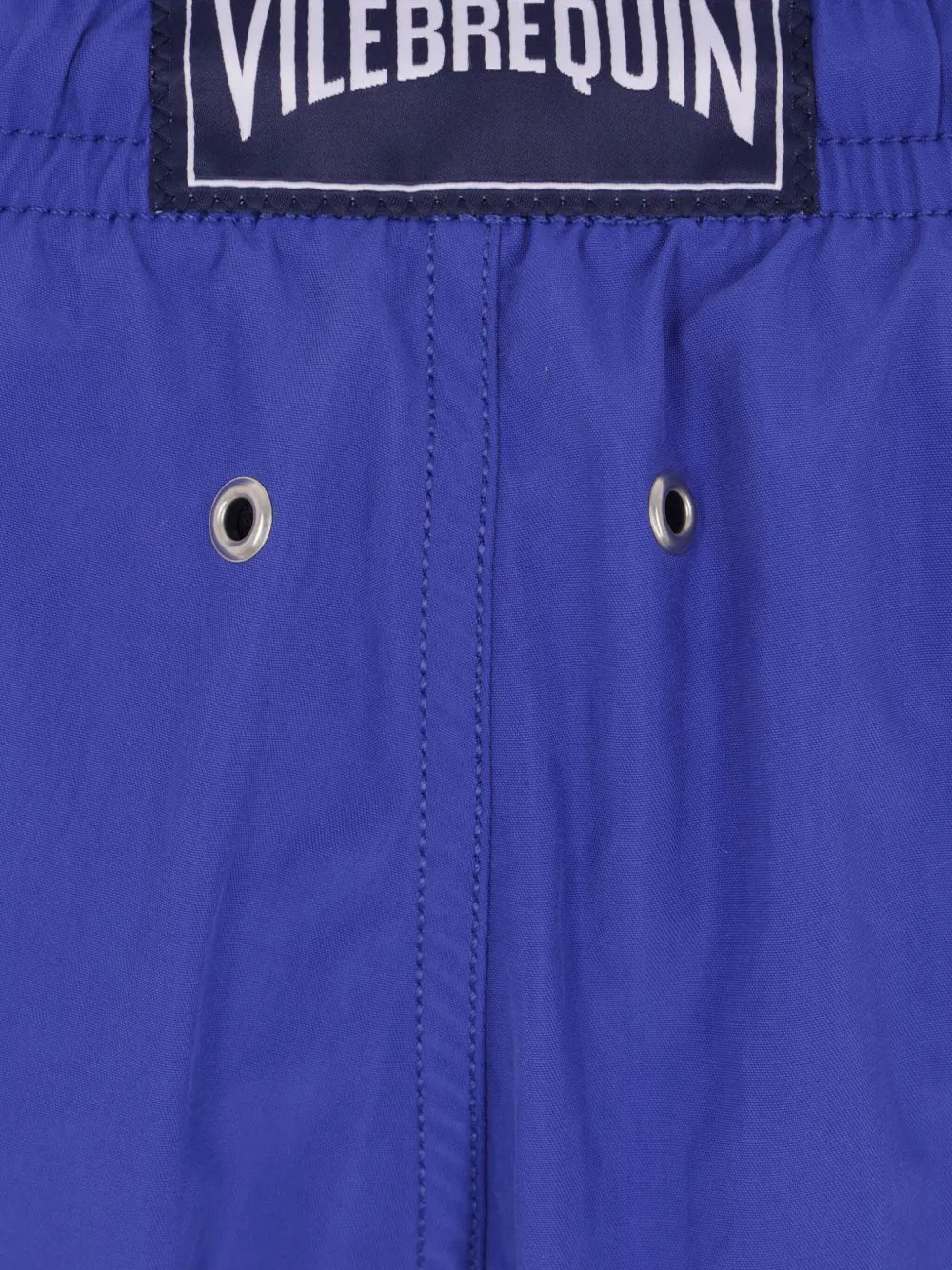 Vilebrequin Zwembroek met logopatch Blauw
