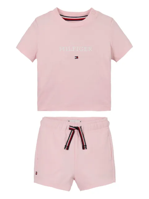 Tommy Hilfiger Junior set de shorts con logo estampado