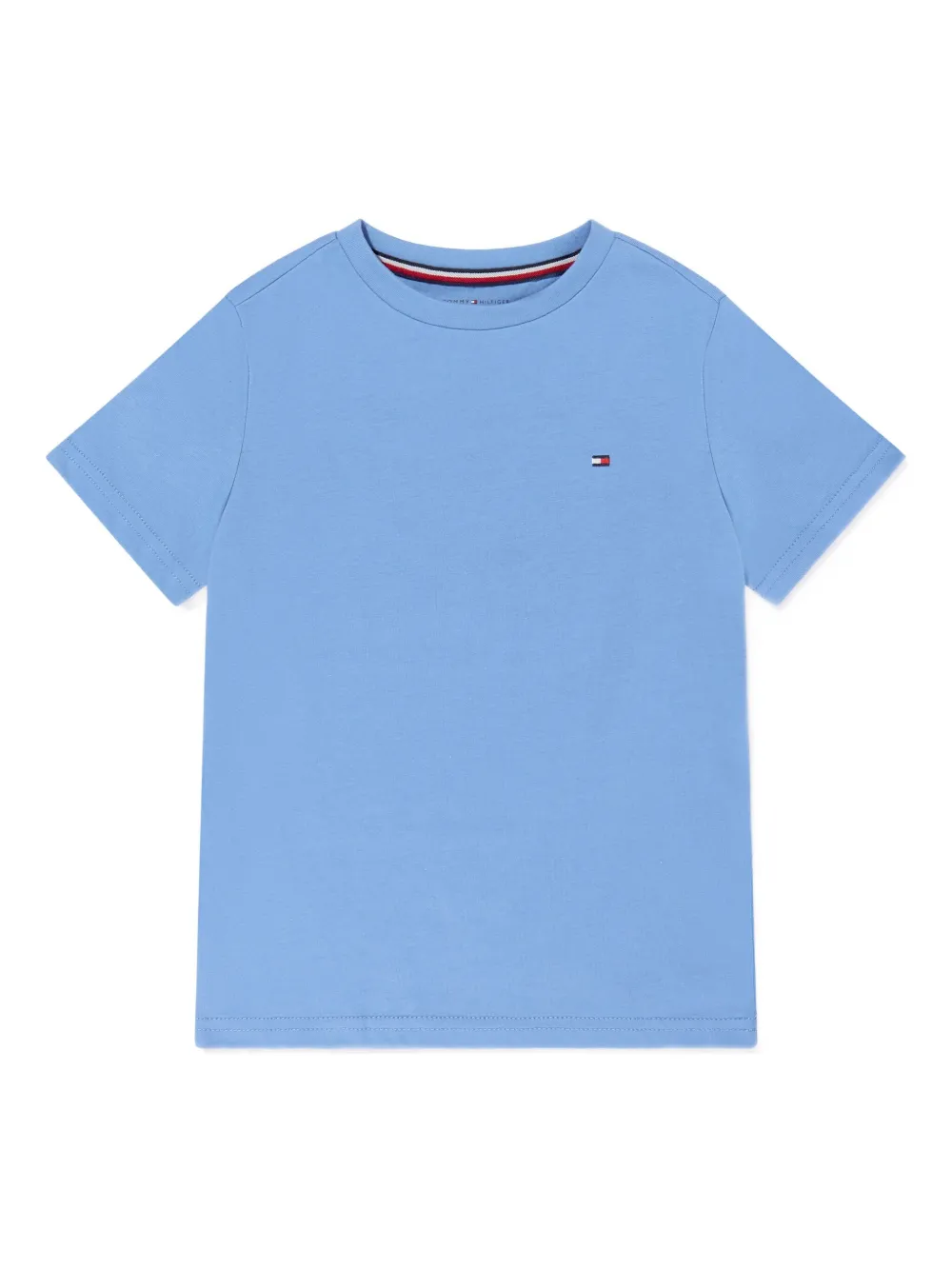 Tommy Hilfiger Junior Katoenen T-shirt Blauw
