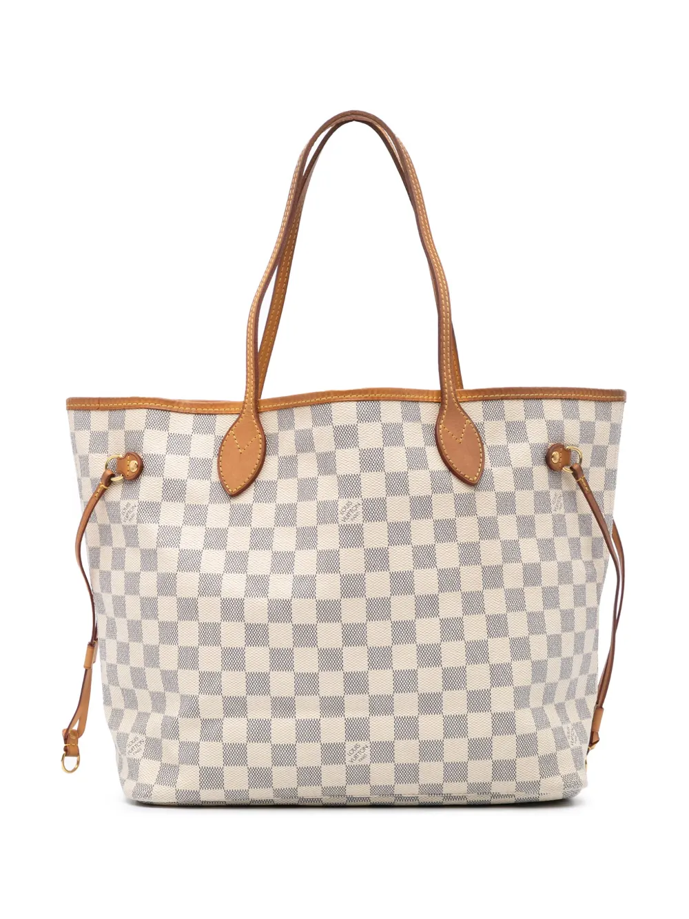 Louis Vuitton Pre-Owned 2012 ダミエ アズール ネヴァーフル MM トートバッグ - ブルー Louis Vuitton Pre-Owned 2012 ダミエ アズール ネヴァーフル MM トートバッグ - ブルー