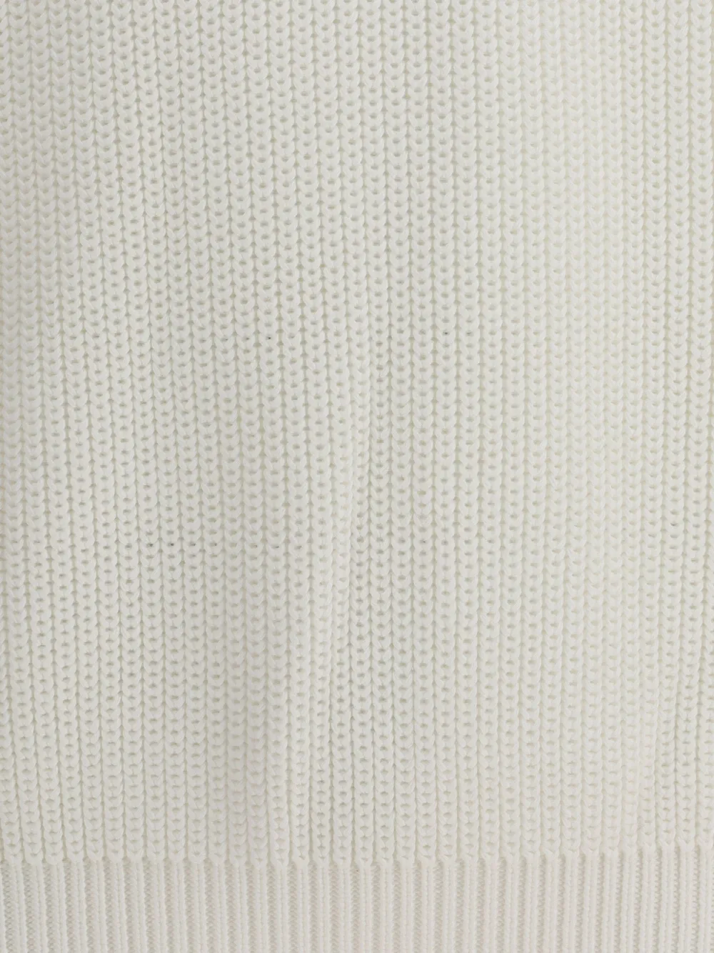 Brunello Cucinelli ribbed cotton sweater - Beige