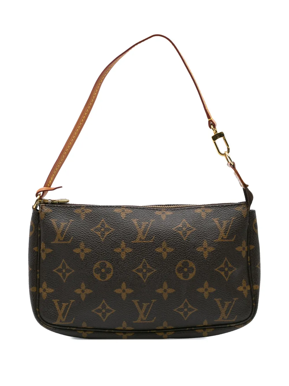 Louis Vuitton Pre-Owned 1999 モノグラム ポシェット アクセソワール ショルダーバッグ - ブラウン Louis Vuitton Pre-Owned 1999 モノグラム ポシェット アクセソワール ショルダーバッグ - ブラウン