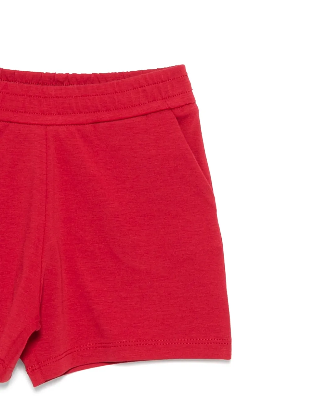 Moncler Enfant Shorts set met logoprint Rood
