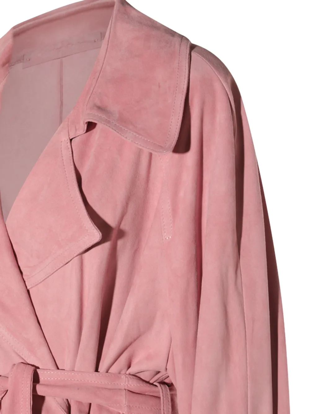 Salvatore Santoro Leren jas Roze