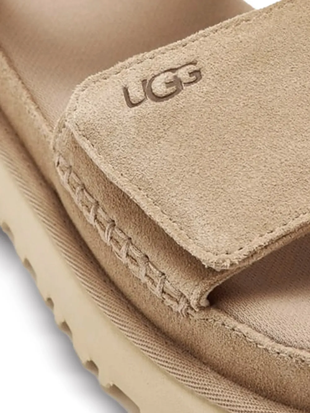 UGG Suède sandalen Beige