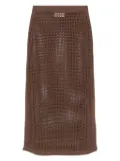 MC2 Saint Barth Darline midi skirt - Brown