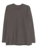 Label Under Construction crew-neck jumper - Grey