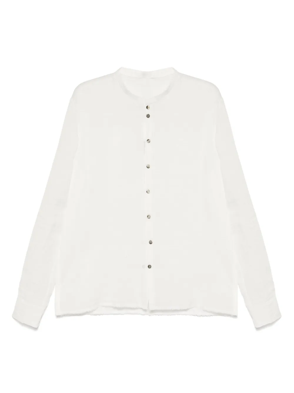 Label Under Construction camisa de lino | blanco | Image 1